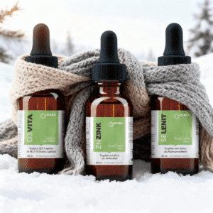 LIVIADA WinterFit Immun-Paket - Vitamin D3-, Zink- und Selen-Tropfen