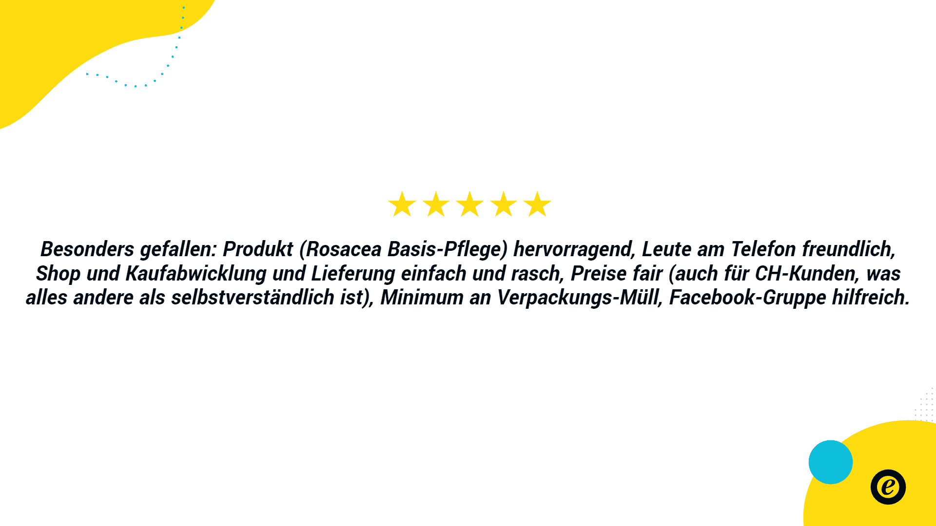 DemoDerm Shop - Hervorragend, freundlich, einfach und rasch, faire Preise - Trusted Shops Bewertung